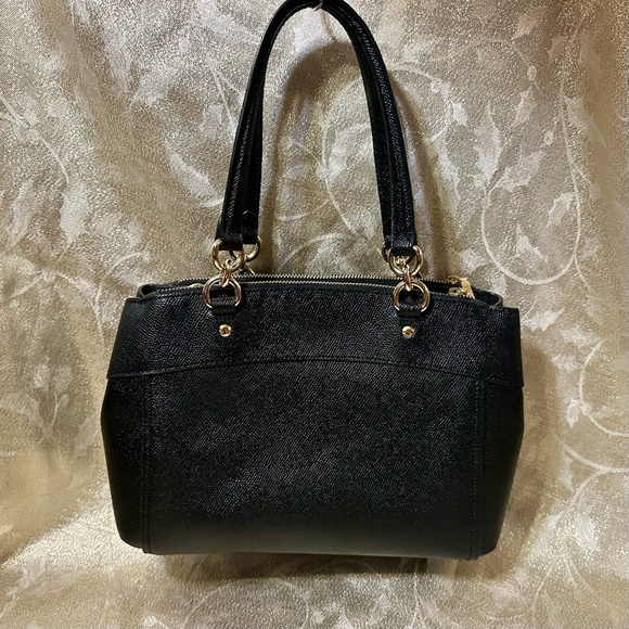 Coach Shoulder Bag w/ gold tone crossbody chain unbranded - Picture 5 of 9